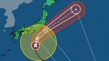 【台風情報】大型で強い台風25号は21日昼前から夜遅く関東甲信にかなり接近か 最大瞬間風速は50メートル 東京 伊豆諸島の今後の風雨予報は