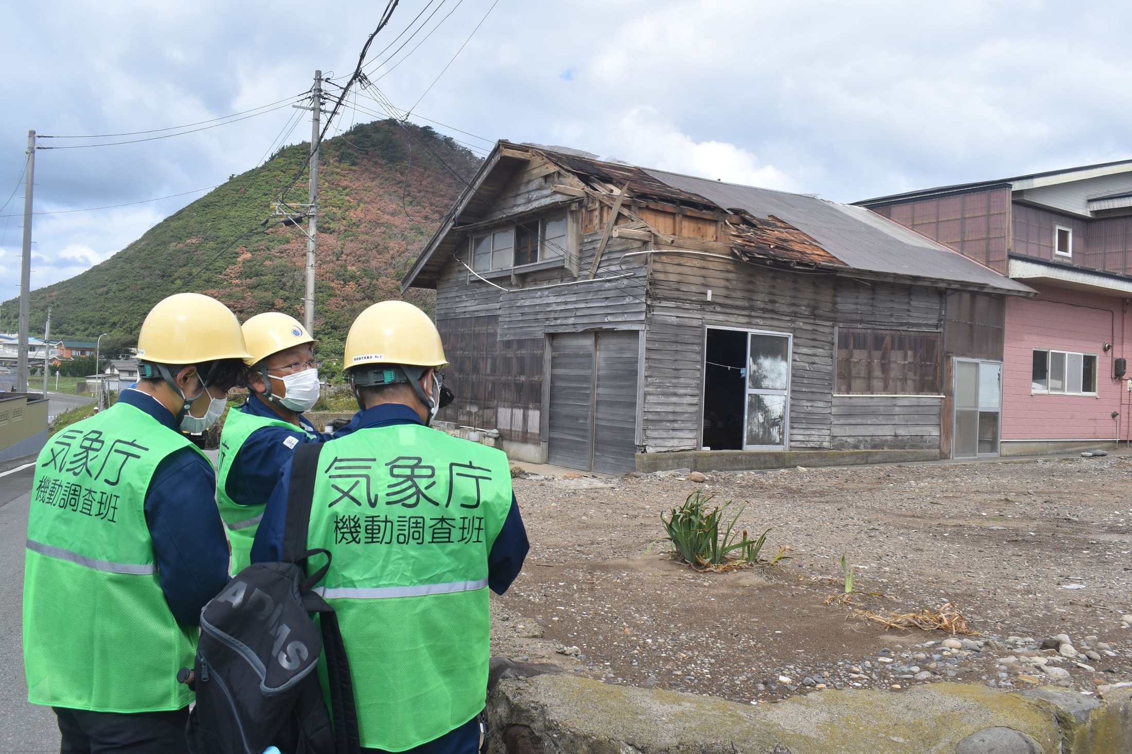 風速推定65メートル、竜巻の可能性も特定はできず／青森県五所川原の突風被害