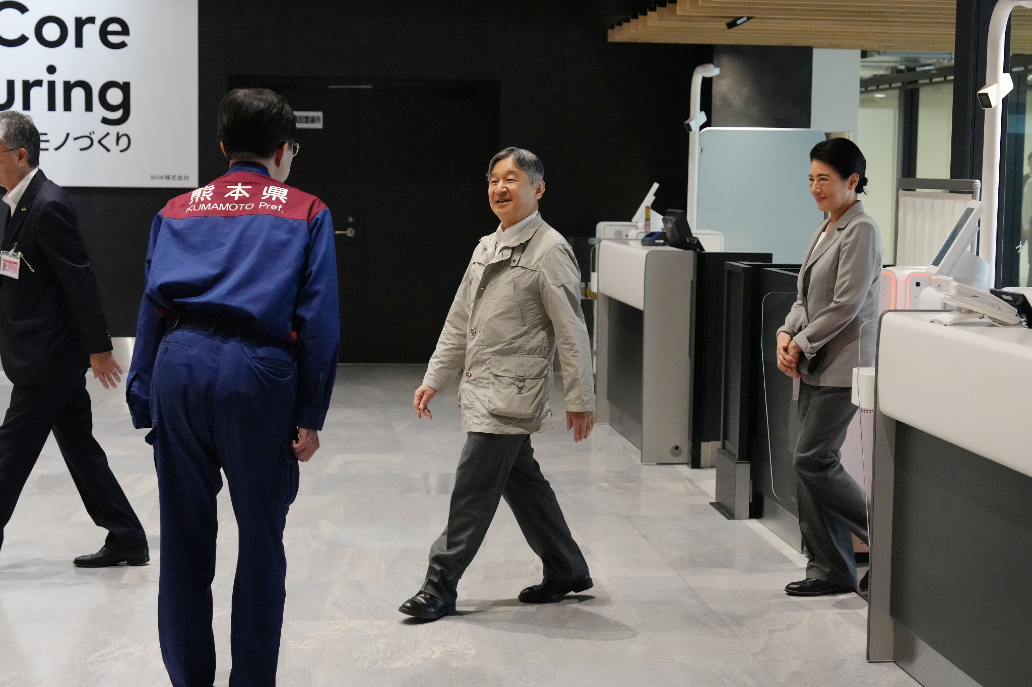 両陛下、熊本入り