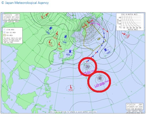【台風情報】「台風28号（ノロ）」「台風29号（コグマ）」　今後の動きは?日本への影響は?　進路予想・10月18日にかけての雨風シミュレーション【気象庁8日発表】