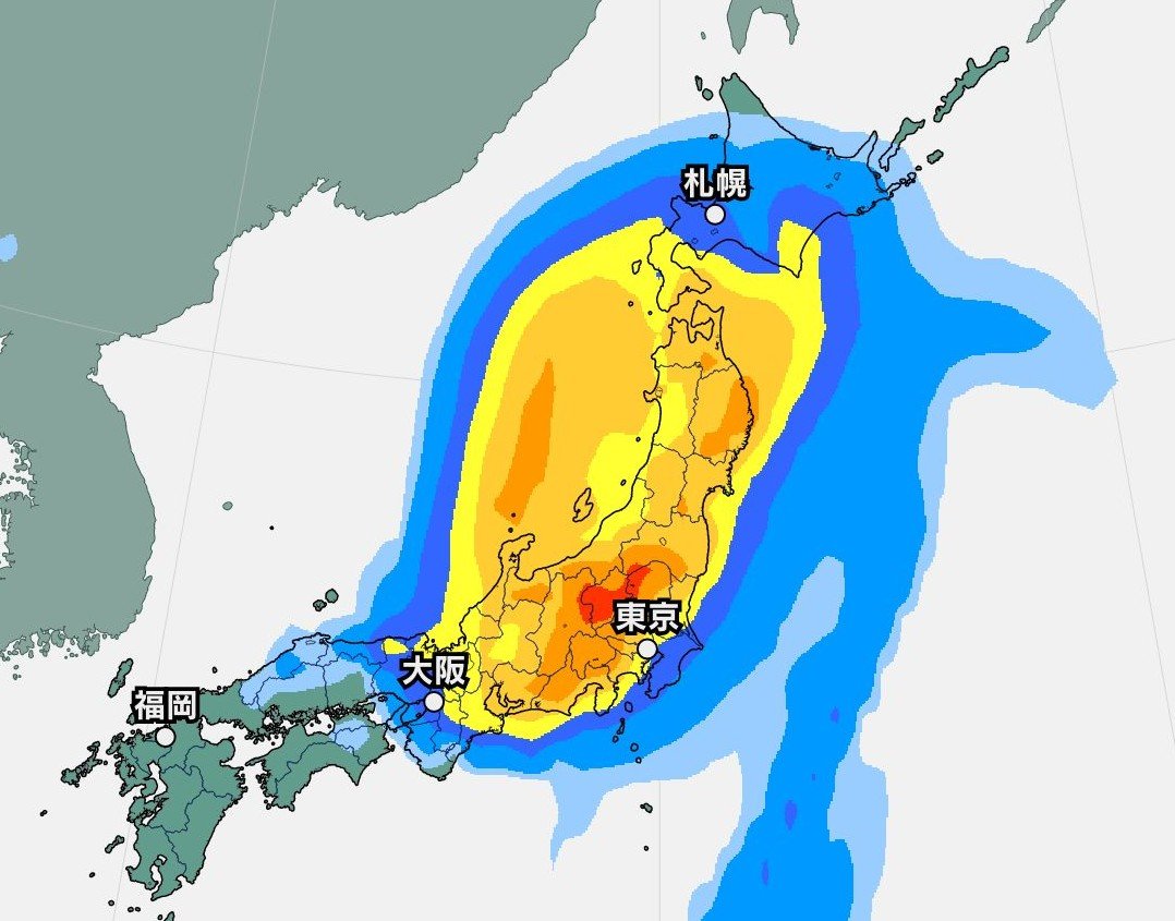 【台風情報】24時間以内に台風に発達へ　“台風のたまご”=熱帯低気圧a　今後の進路は?勢力は?（14日午後7時5分気象庁発表）【25日（日）までの雨風シミュレーション】長期シミュレーションでは22日以降に本州に接近の予想　東日本を直撃か