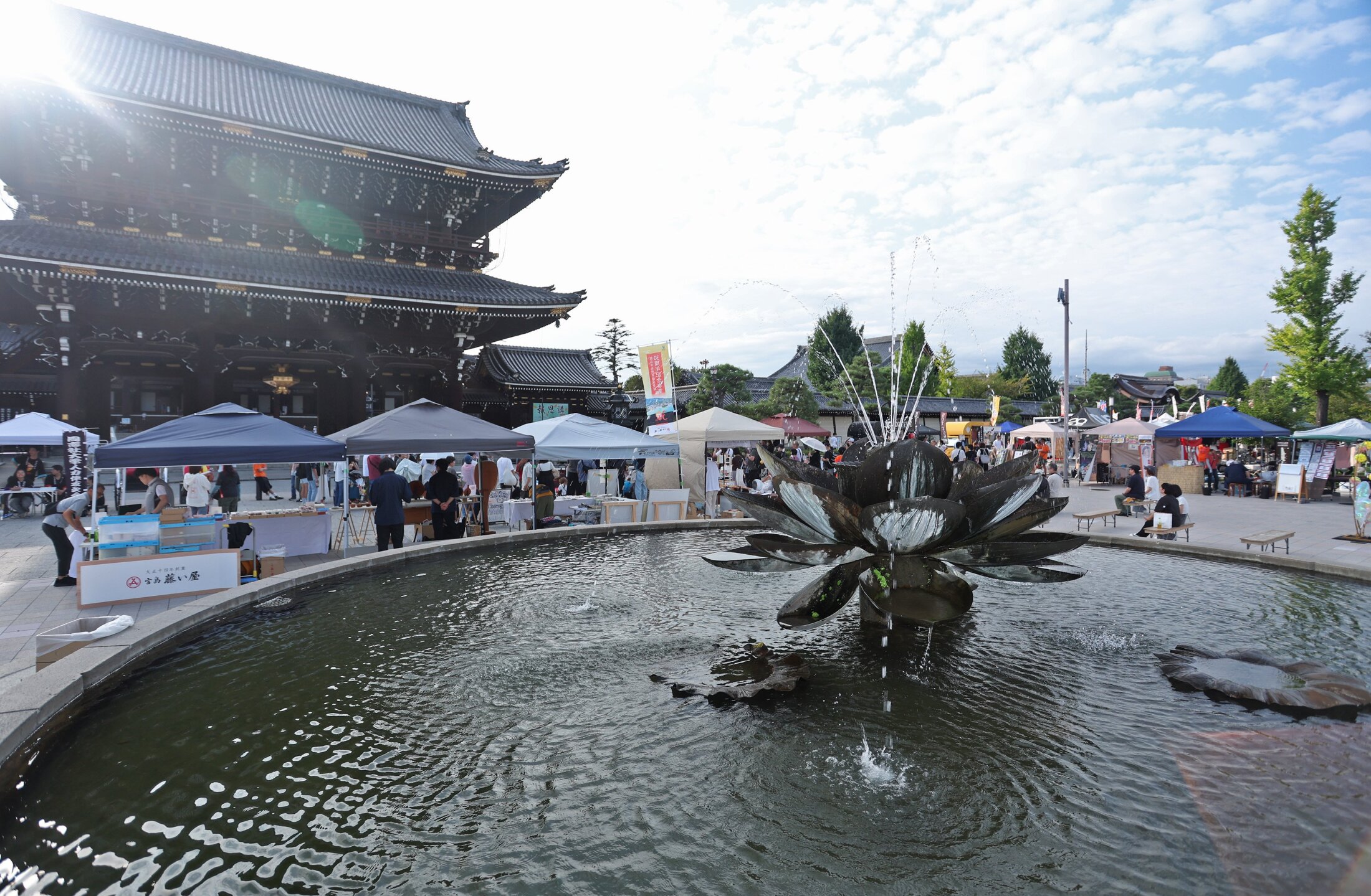 京都駅近くの有名寺院に滋賀県の琵琶湖の水が流れていた　まさかのつながり「復活は課題」