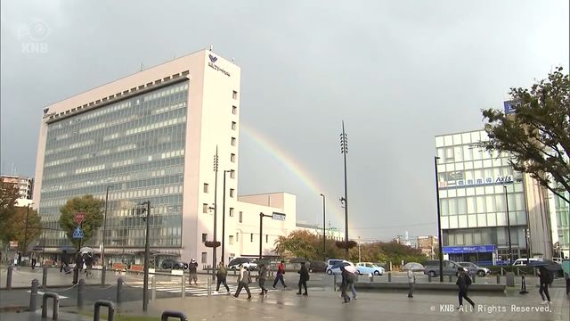 富山県内は雷雨のところも　あすは大きな崩れなし