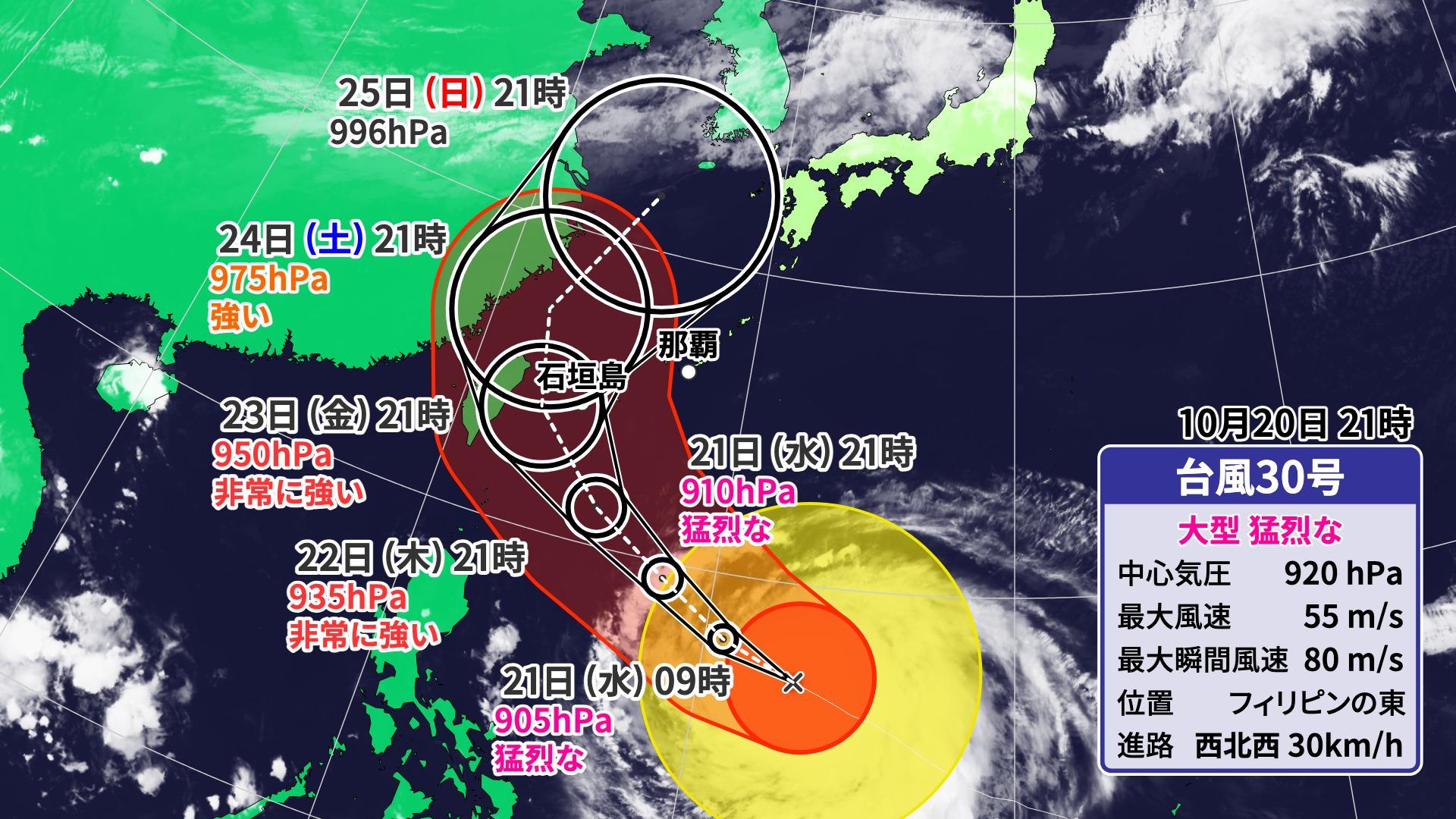 台風30号　なぜ転向予想に？　AI予測が示していた違い