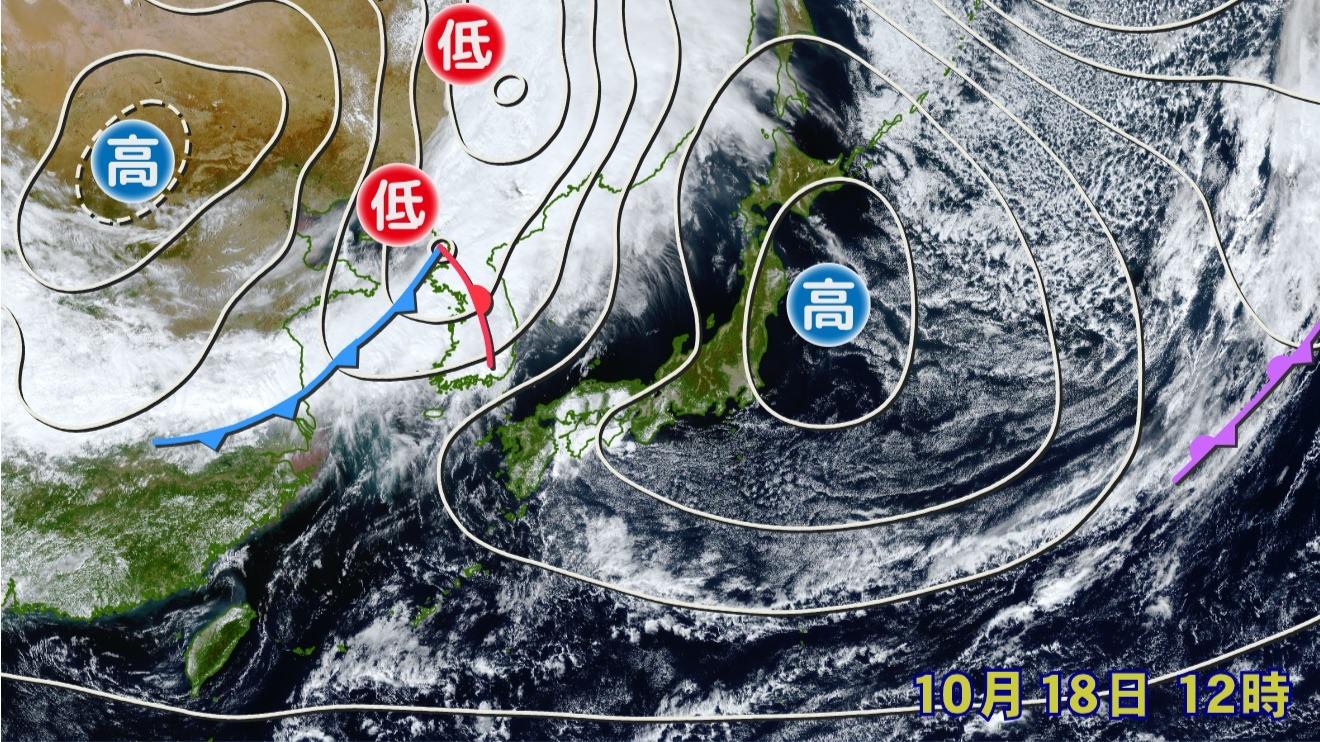 大きな移動性高気圧におおわれた日本列島　久しぶりに真夏日48地点も放射冷却で冬日は90地点と今冬最多