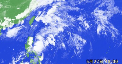 台風1号　29日に沖縄の大東島地方に最接近のおそれ