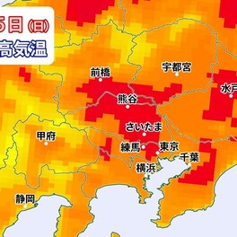 東京都心は６５年ぶり、観測史上２番目に暑いこどもの日か