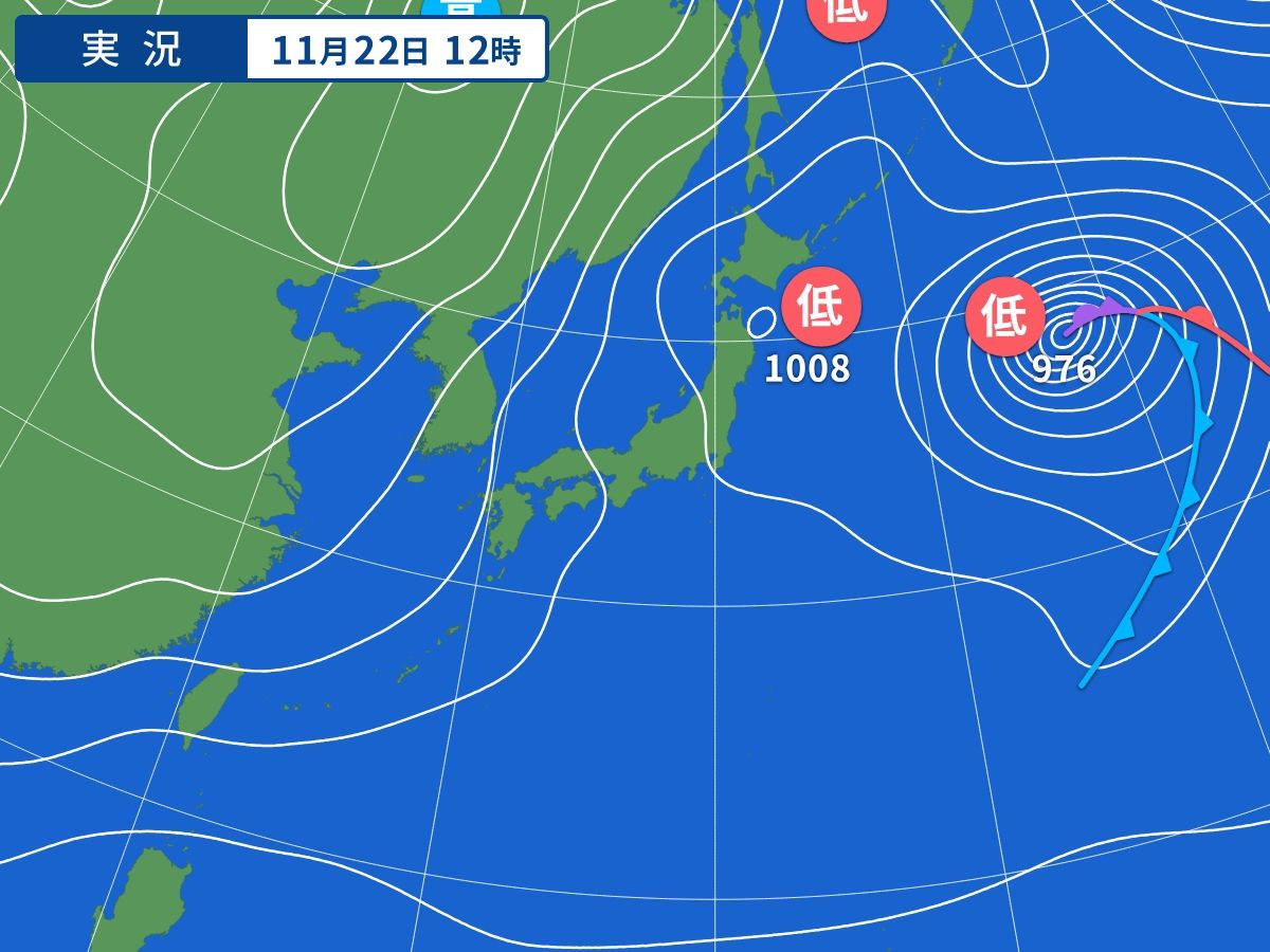 実況天気図