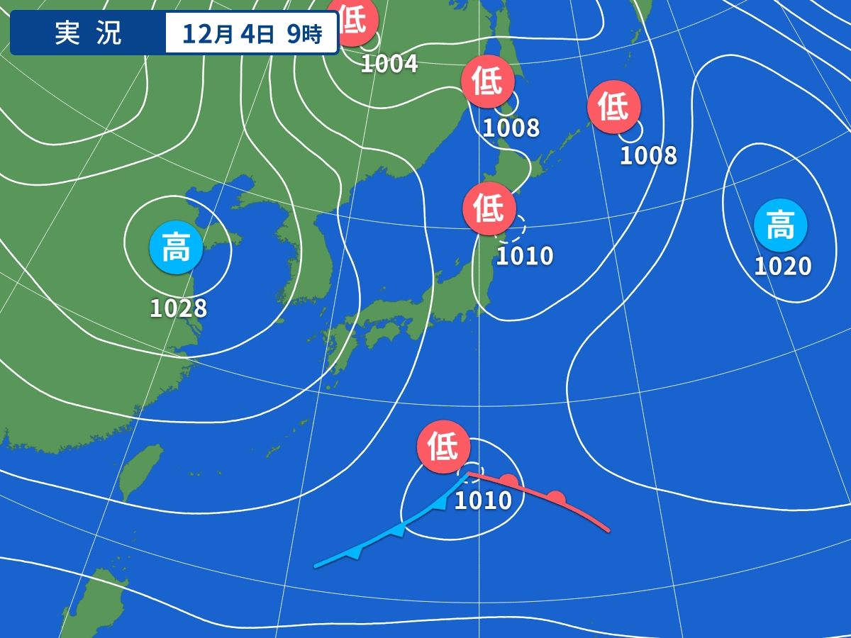 実況天気図