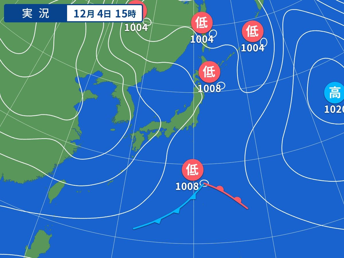 実況天気図