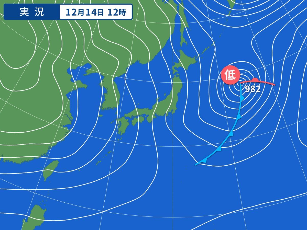 実況天気図