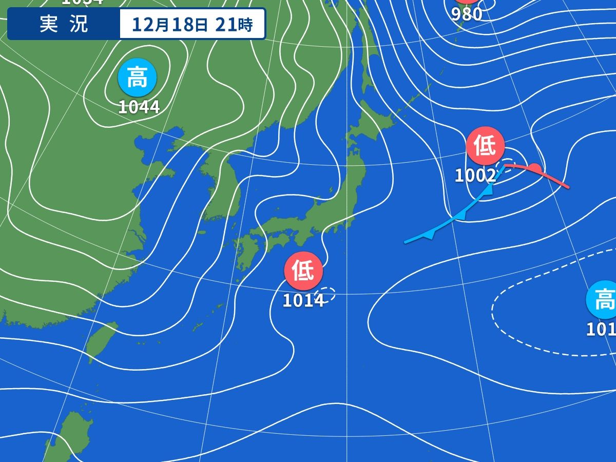 実況天気図