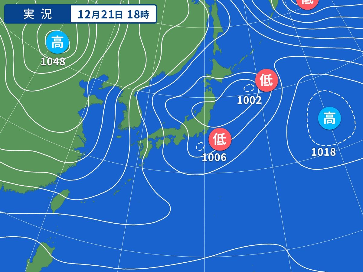 実況天気図