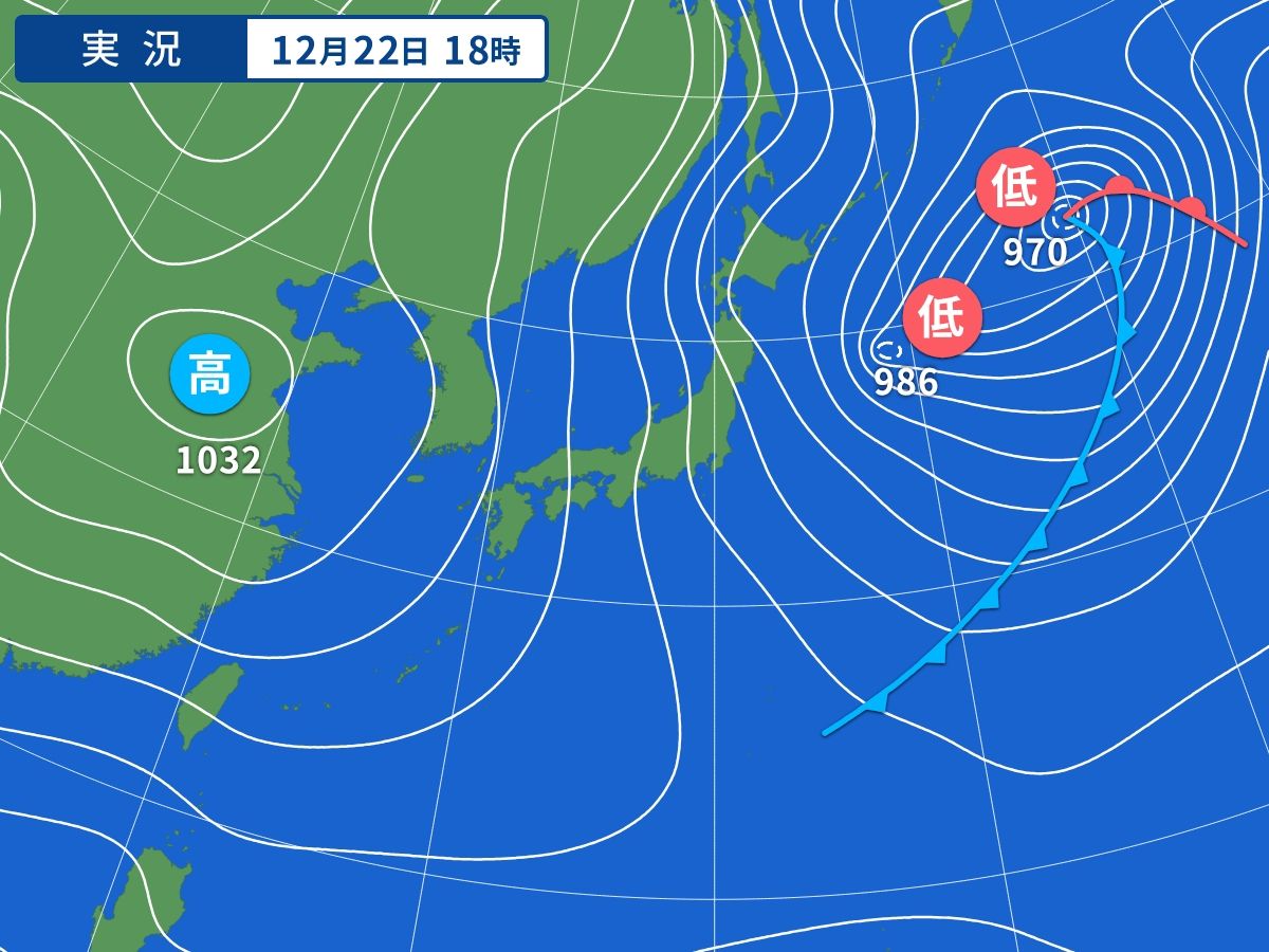 実況天気図