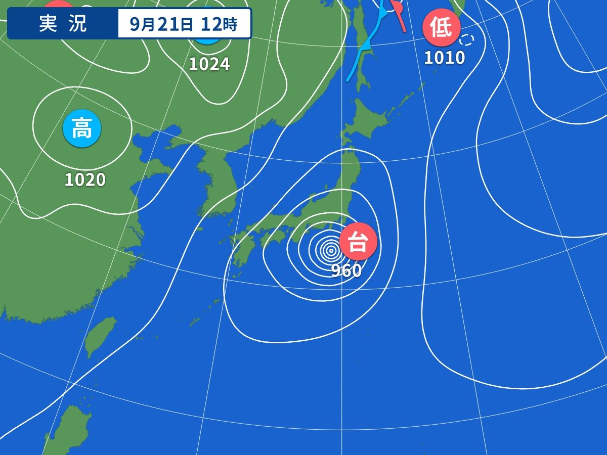 天気図 - Yahoo!天気・災害