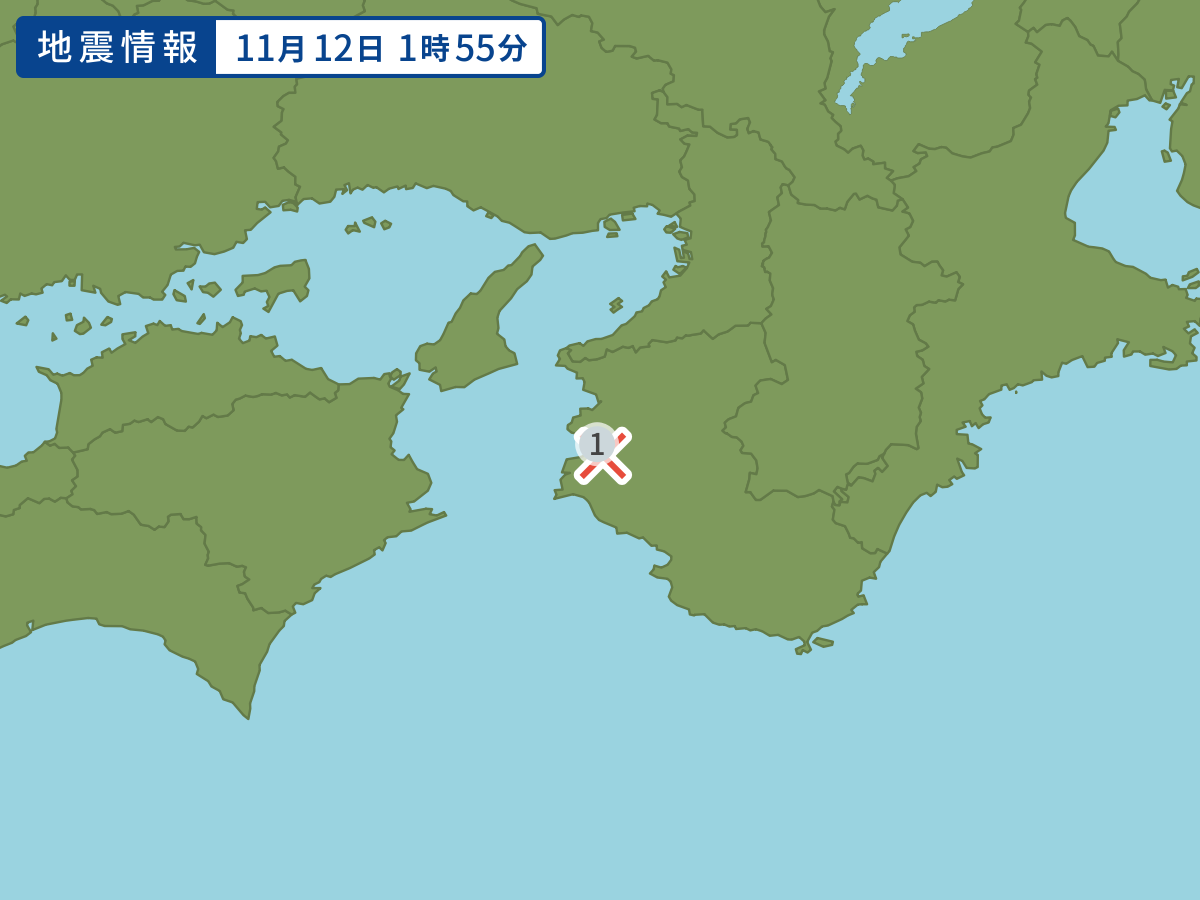 全地点の震度