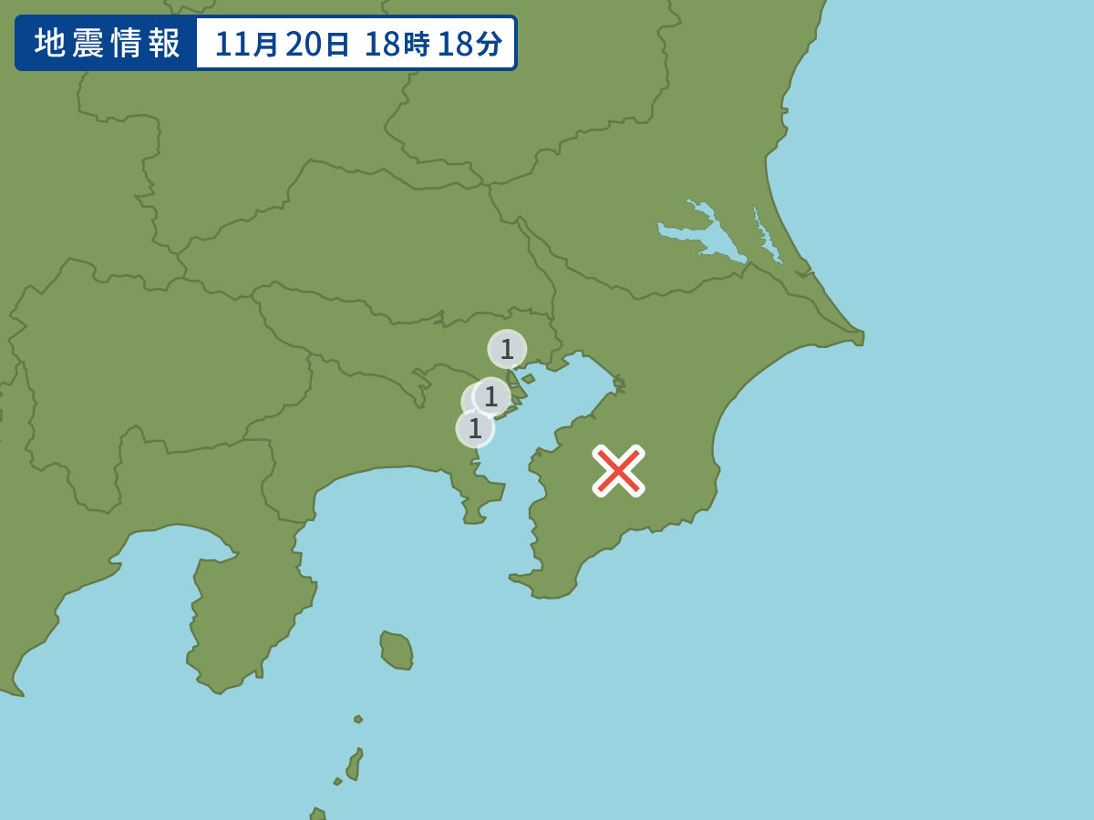 全地点の震度