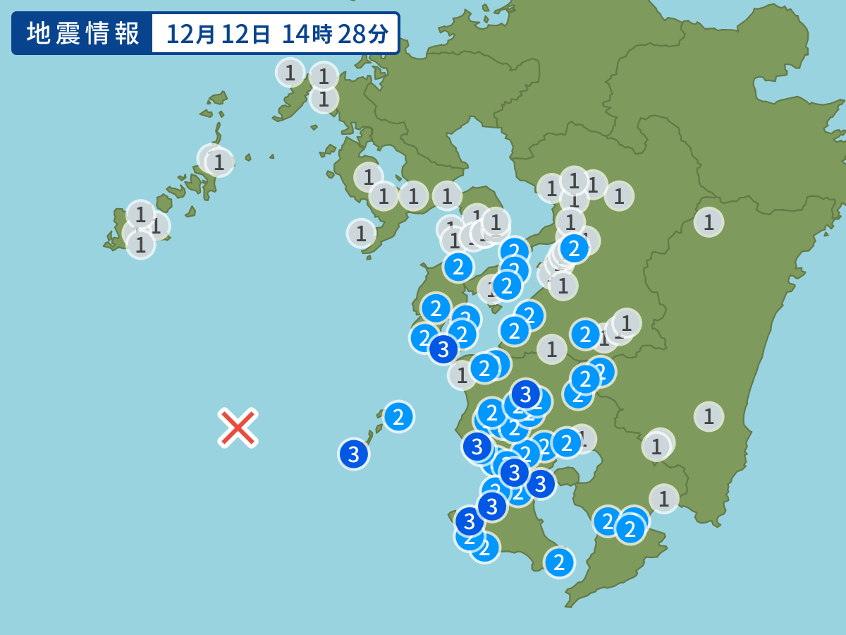 全地点の震度