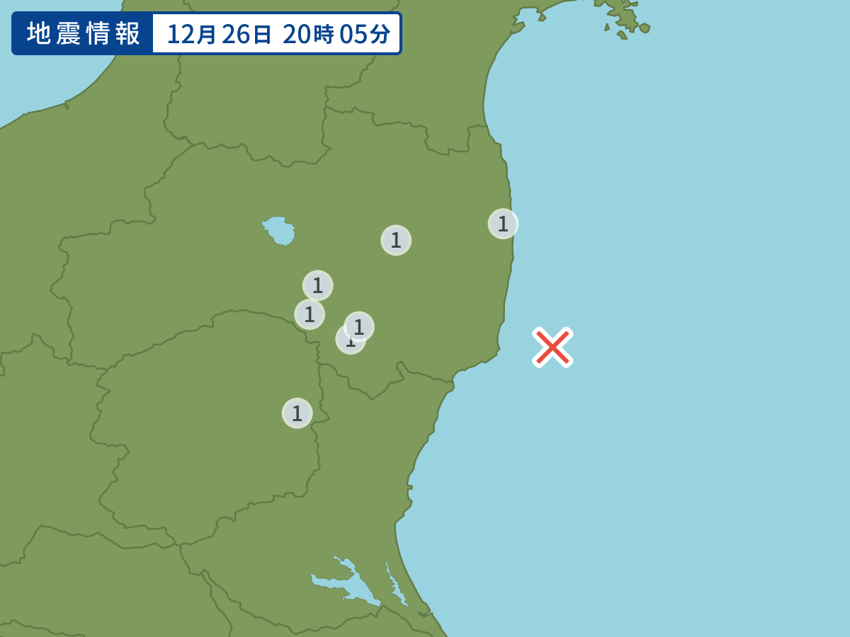 全地点の震度