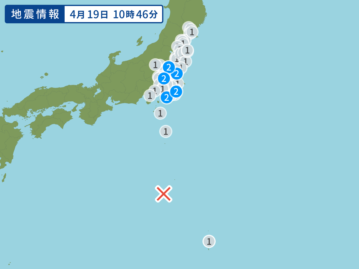 全地点の震度