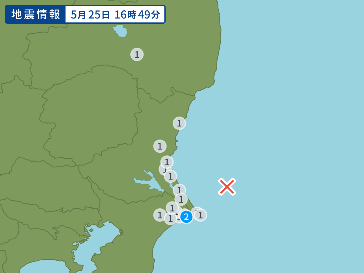 全地点の震度