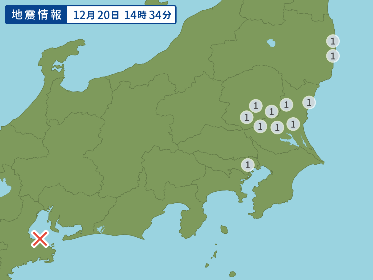 全地点の震度