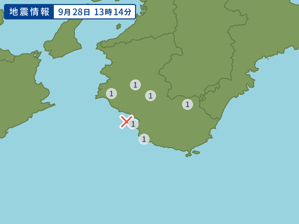 全地点の震度