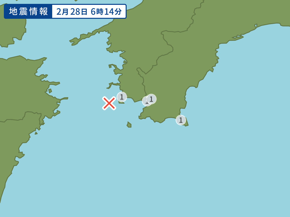 全地点の震度