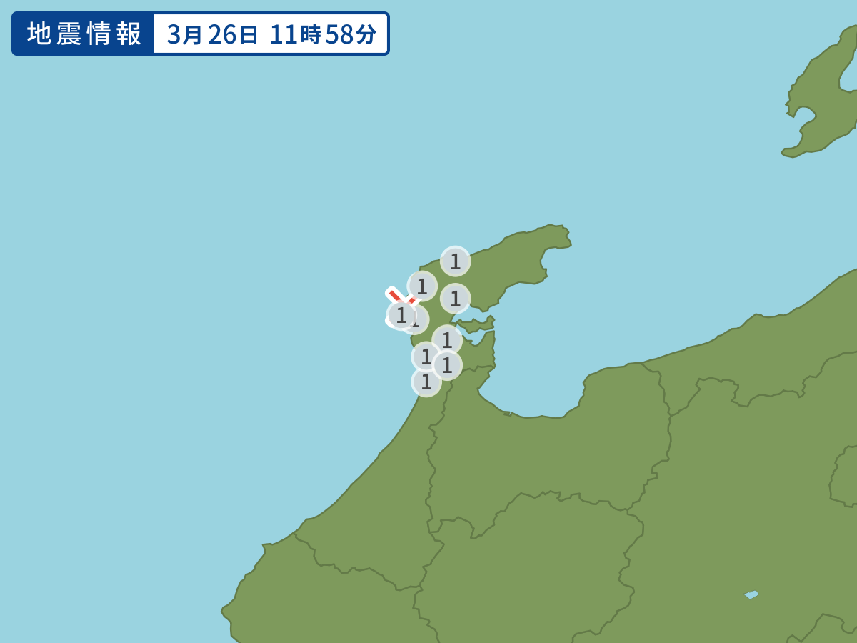 全地点の震度