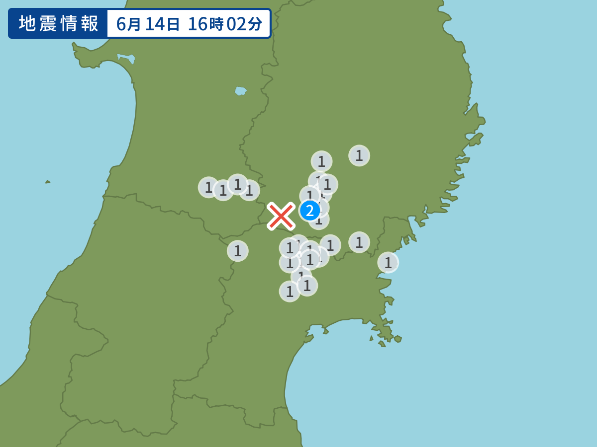 全地点の震度