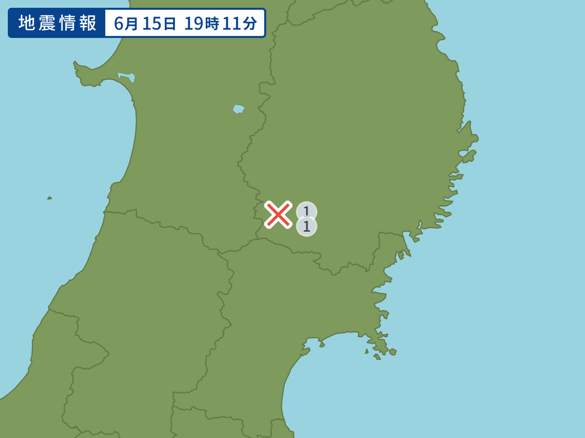 全地点の震度