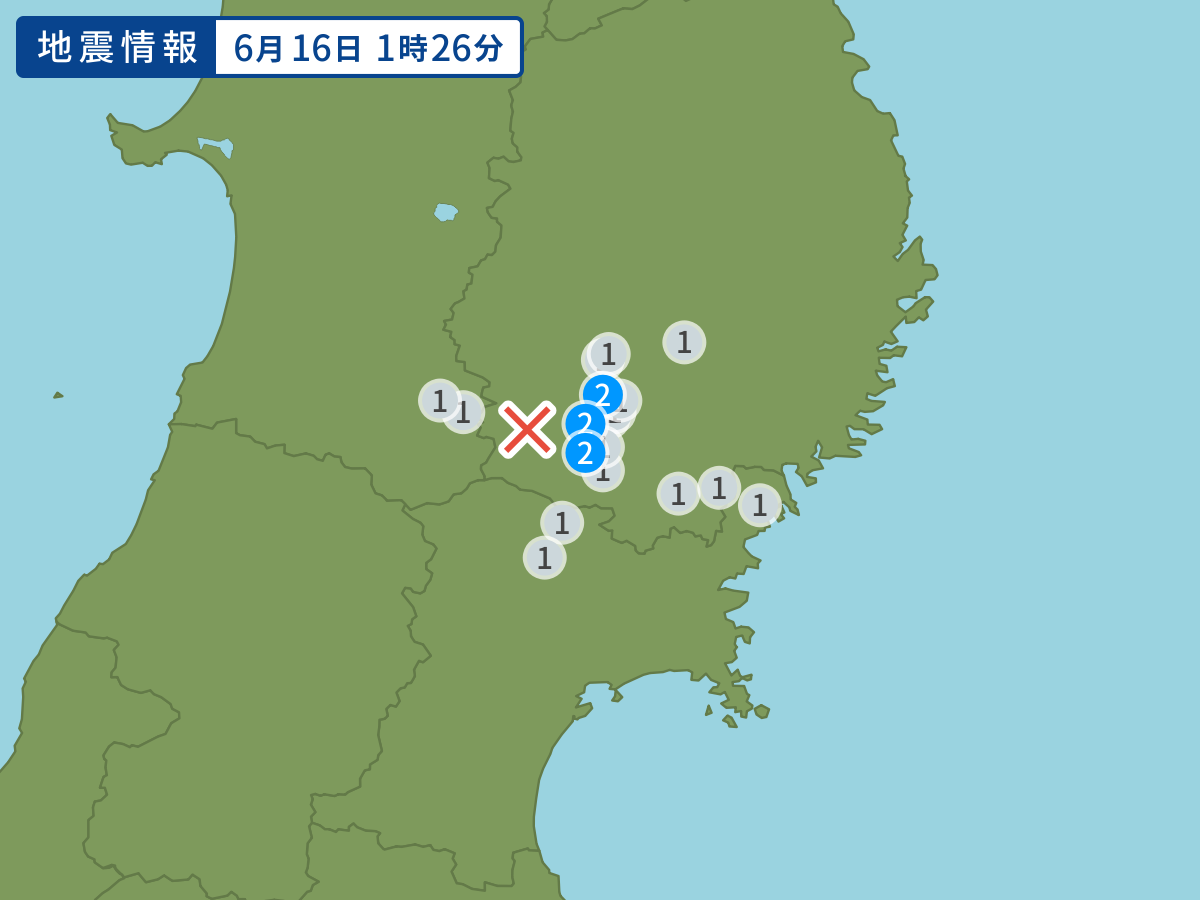 全地点の震度