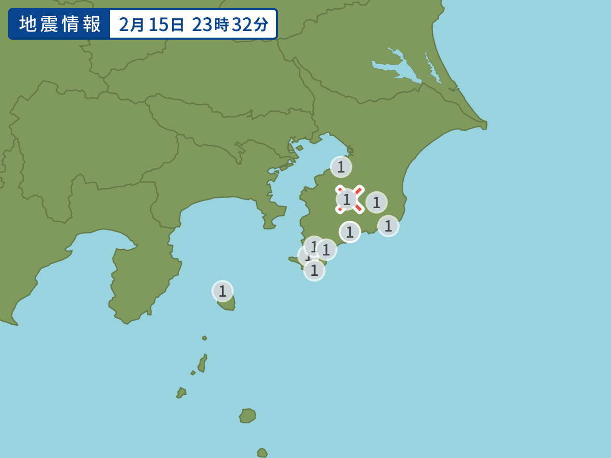 全地点の震度