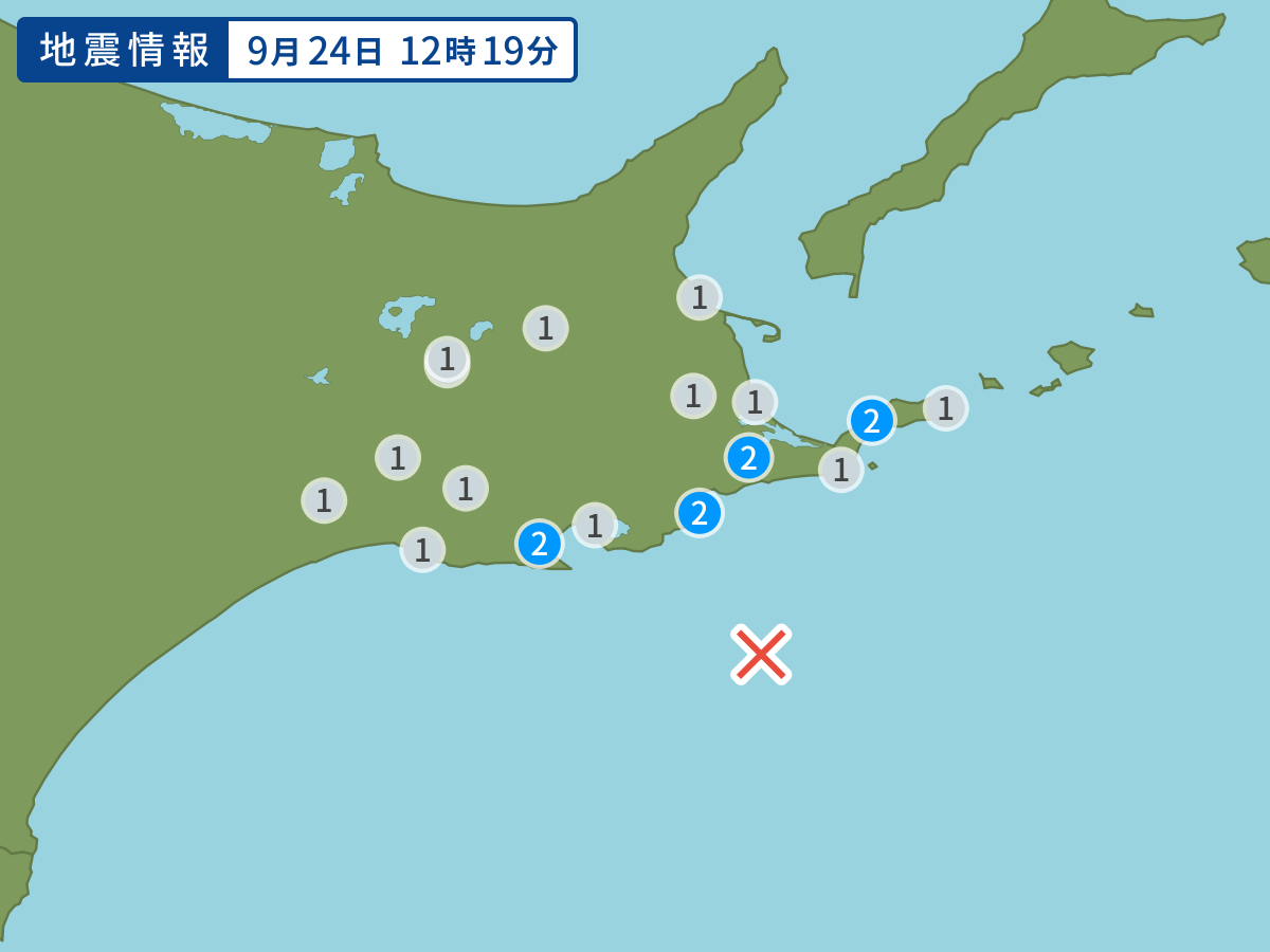 全地点の震度