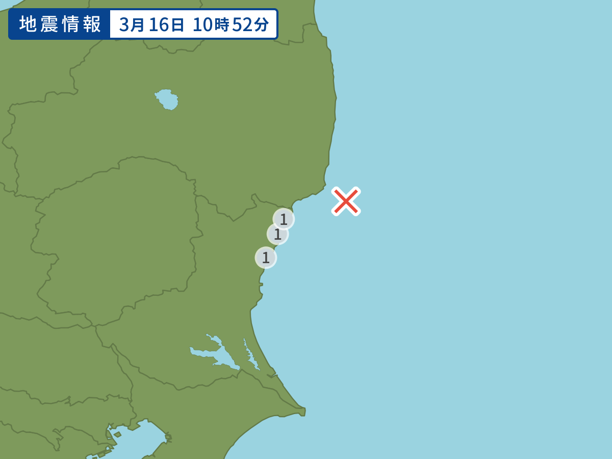 全地点の震度