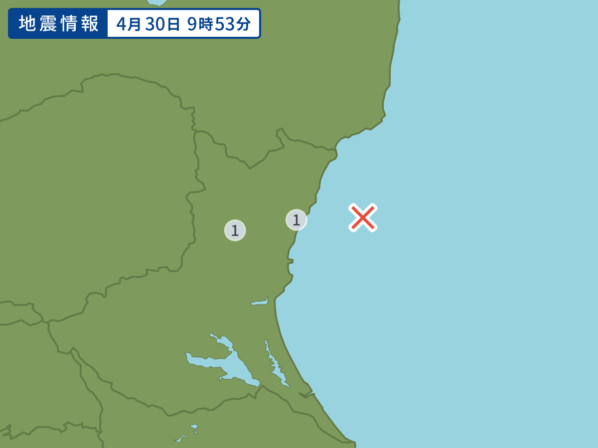 全地点の震度