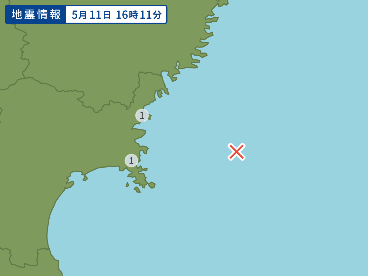 全地点の震度