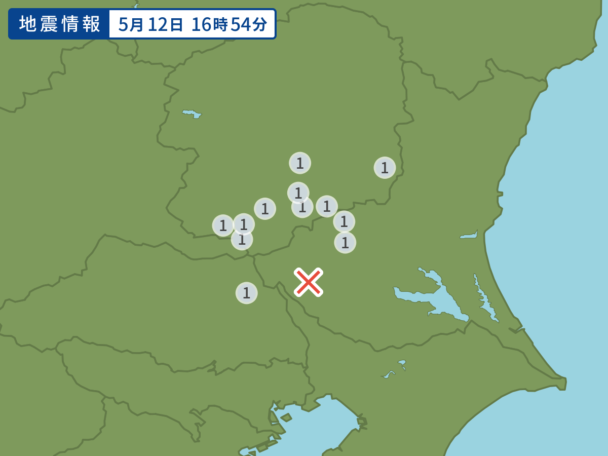 全地点の震度