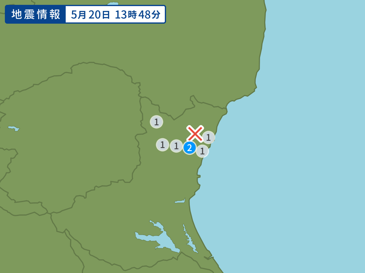 全地点の震度