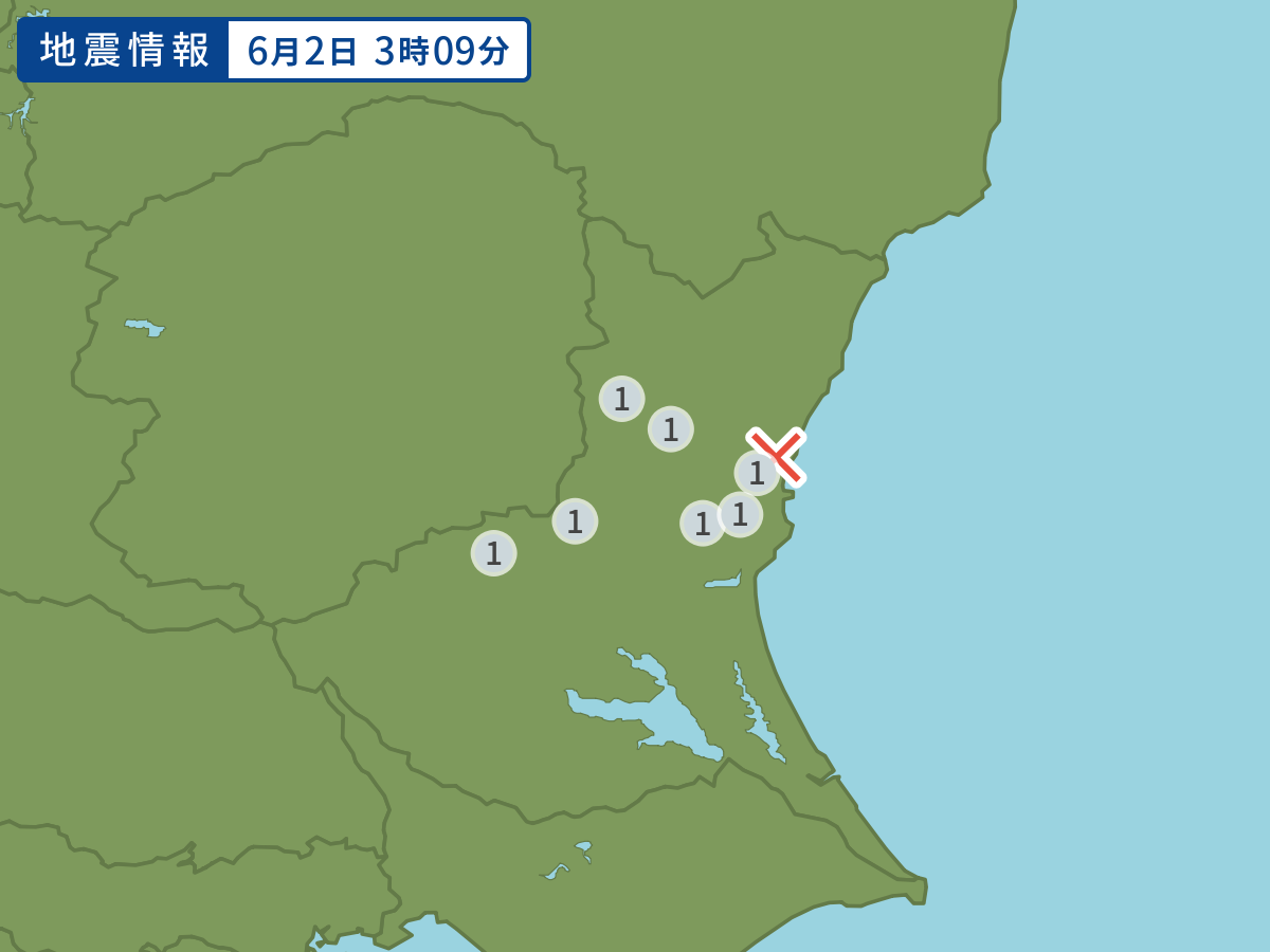 全地点の震度