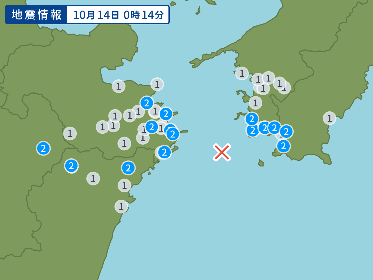 全地点の震度