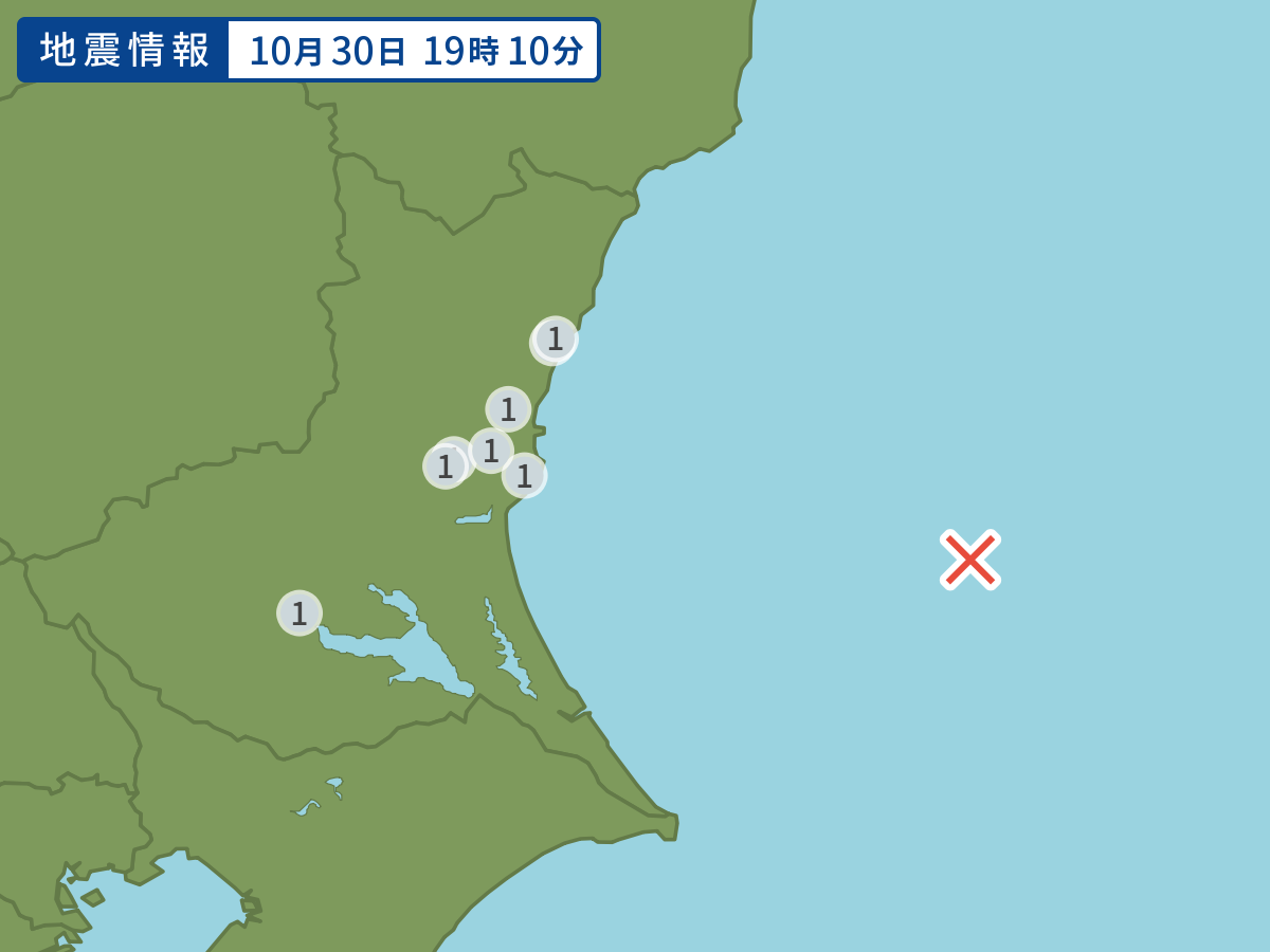 全地点の震度