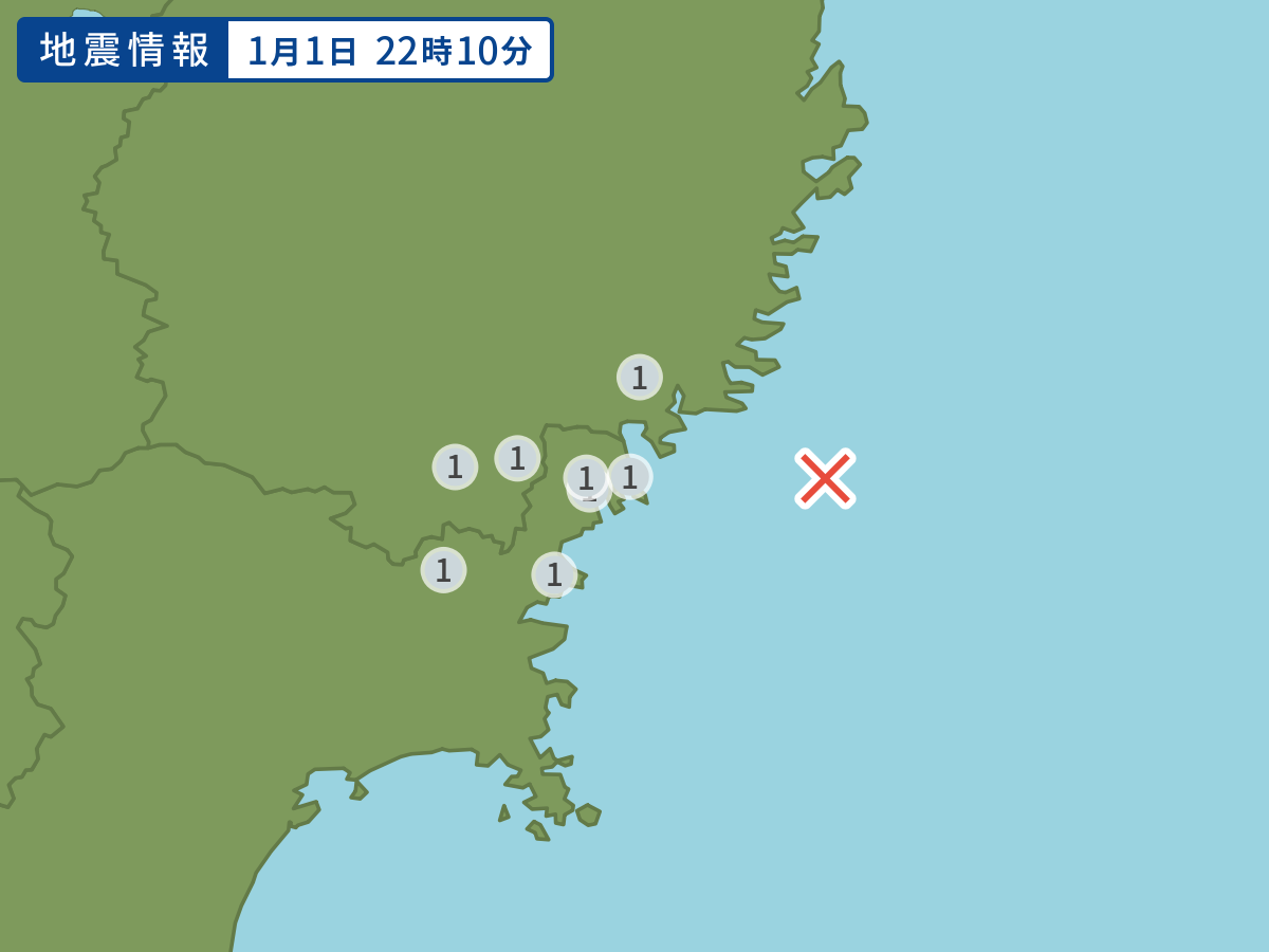 全地点の震度