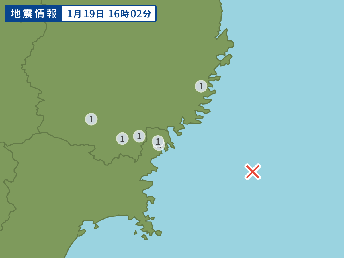 全地点の震度