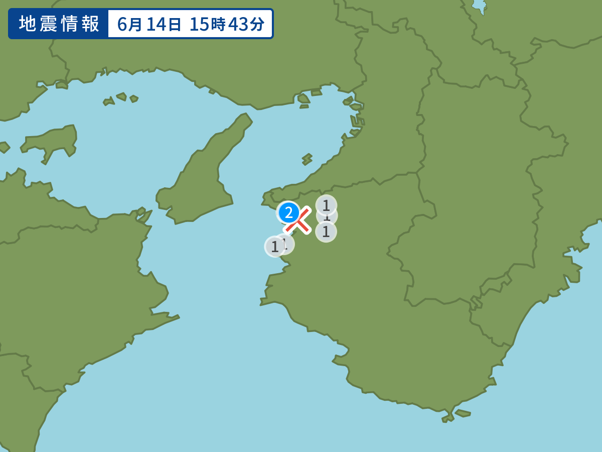 全地点の震度