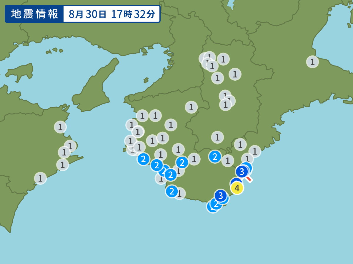 全地点の震度