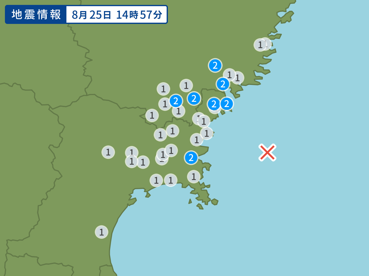 全地点の震度