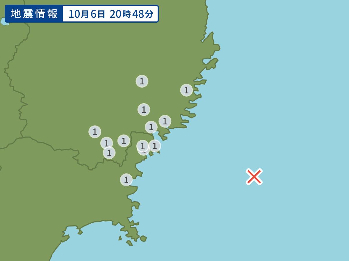 全地点の震度