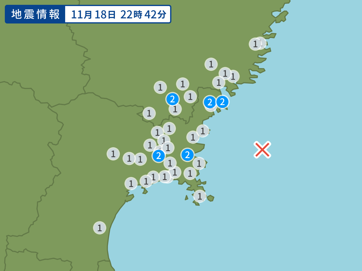 全地点の震度