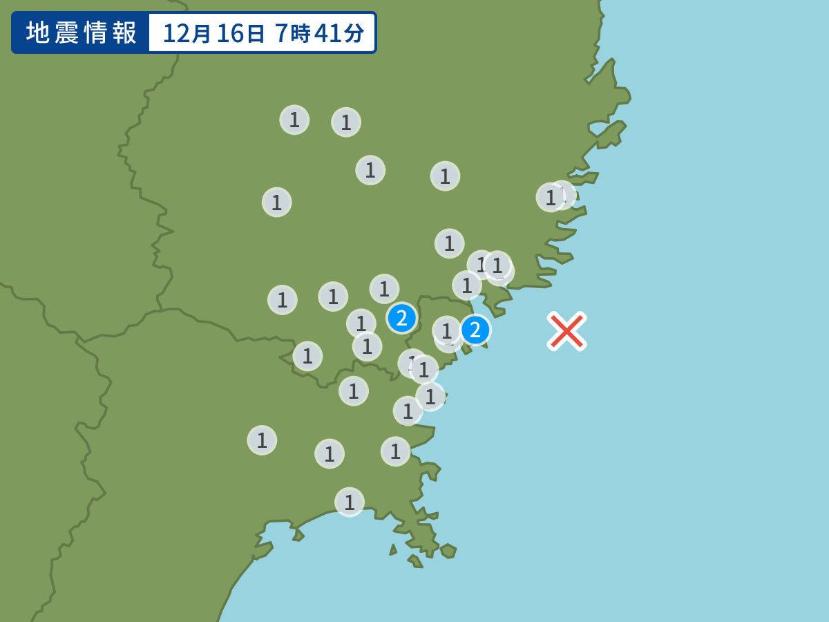 全地点の震度